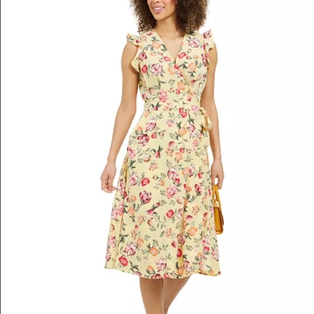 Charter Mommy & Me Floral-Print Wrap Dress, Size 1x